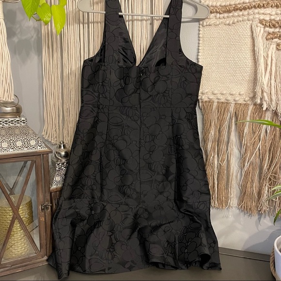 J. Crew Black Brocade Dress - Picture 3 of 8
